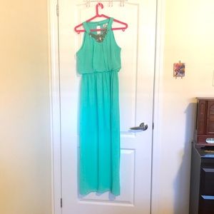 Green Junior Dress